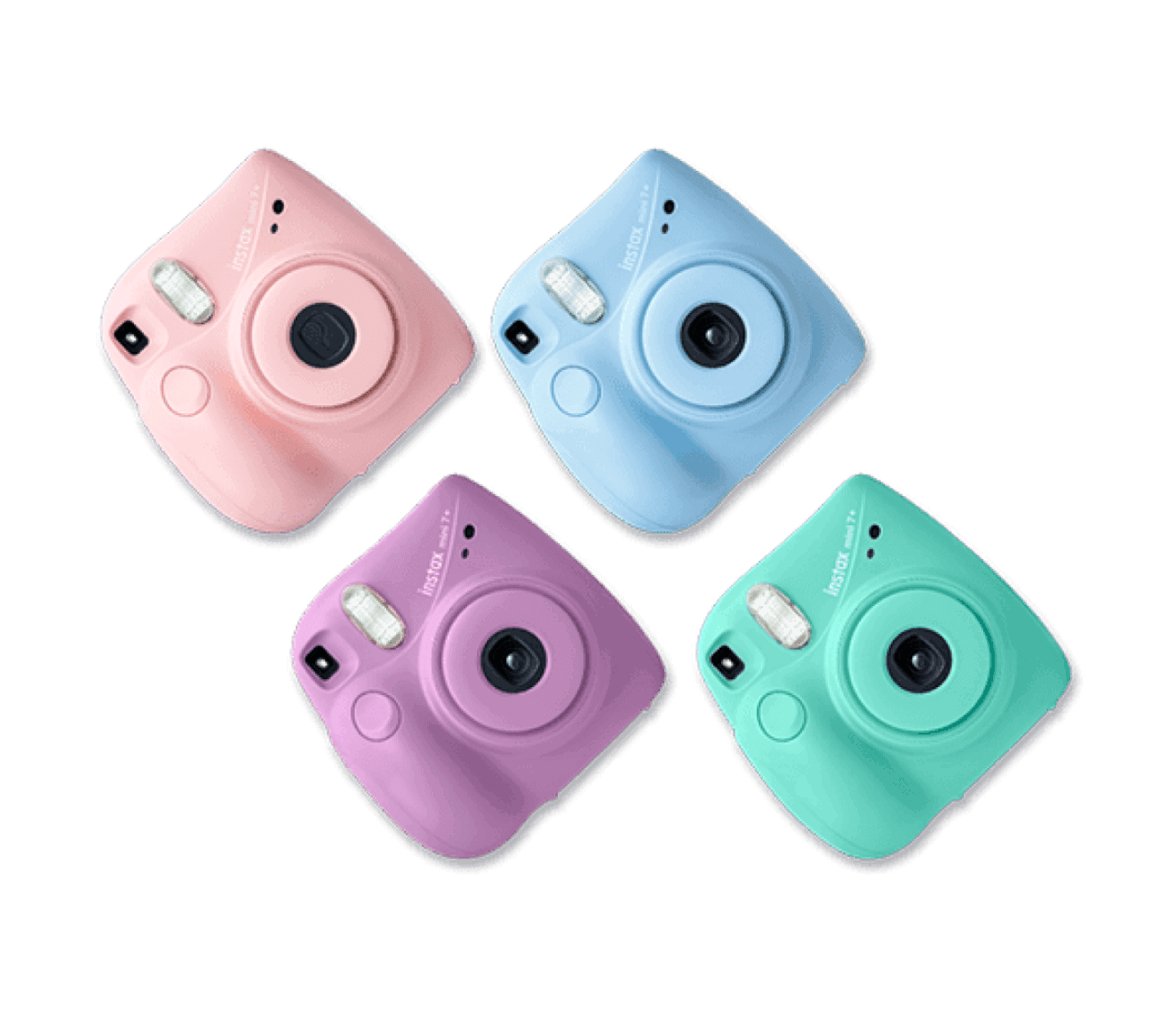 Fujifilm Instax Mini 7S Instant Camera (with 10-pack film) - Light Blue 