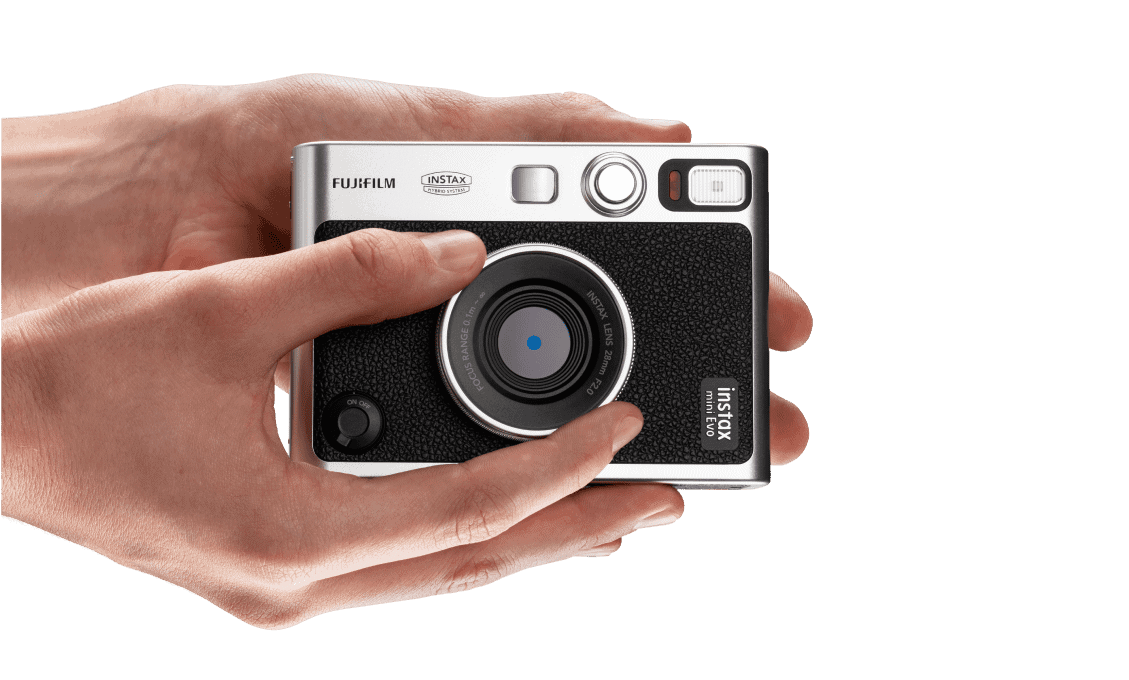 Fujifilm's new Instax Mini Evo Hybrid is an instant camera with 10