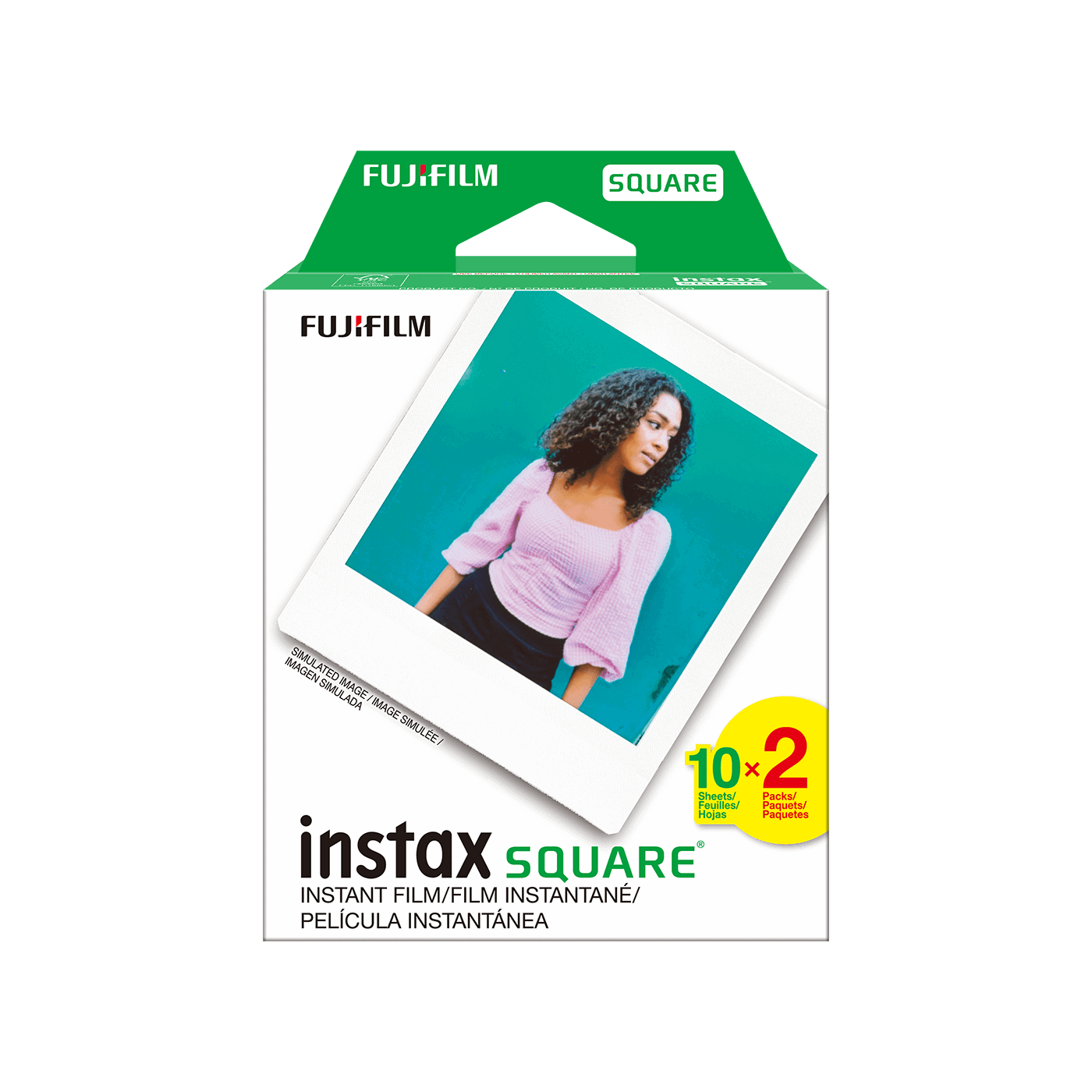 Fujifilm Instax Square Instant Film - Twin Pack (16583664) - Moment