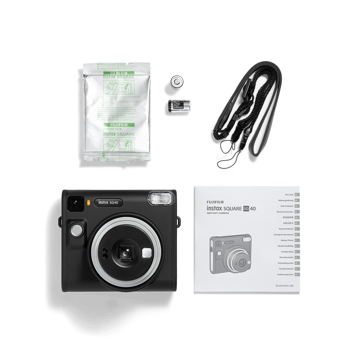 Fujifilm Instax Wide Instant Film 10 Exposures (black Frame) : Target