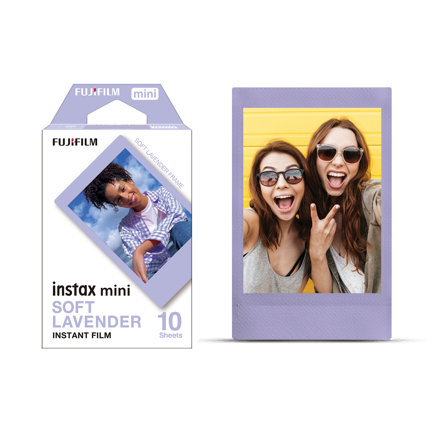 Fujifilm Film Instax Mini Air Mail (x10) - Papier photo instantané